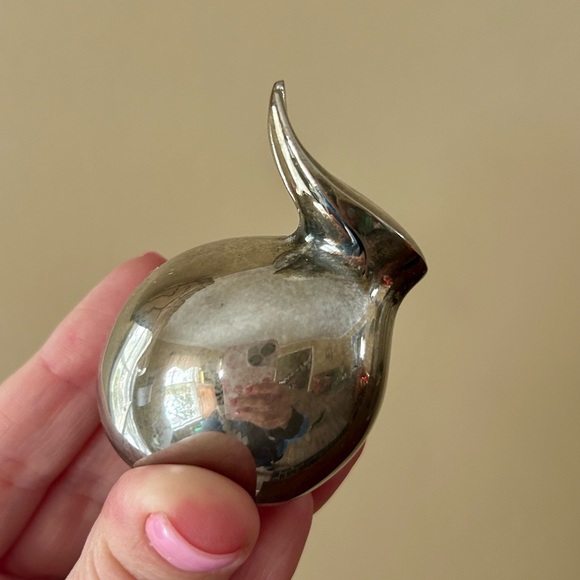 🐇 Vintage Dansk Silver Plated Miniature Bunny 🐰 paperweight, Home Decor - Picture 5 of 7